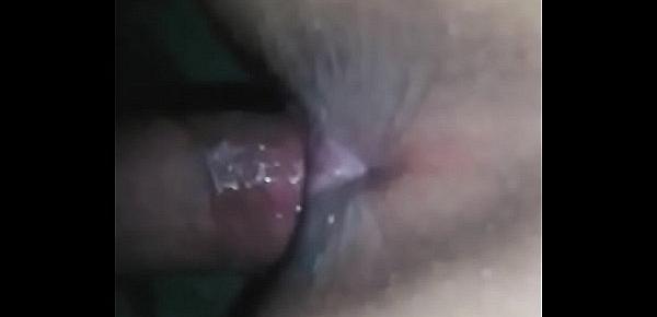  Teen latina so wet her pussy farts